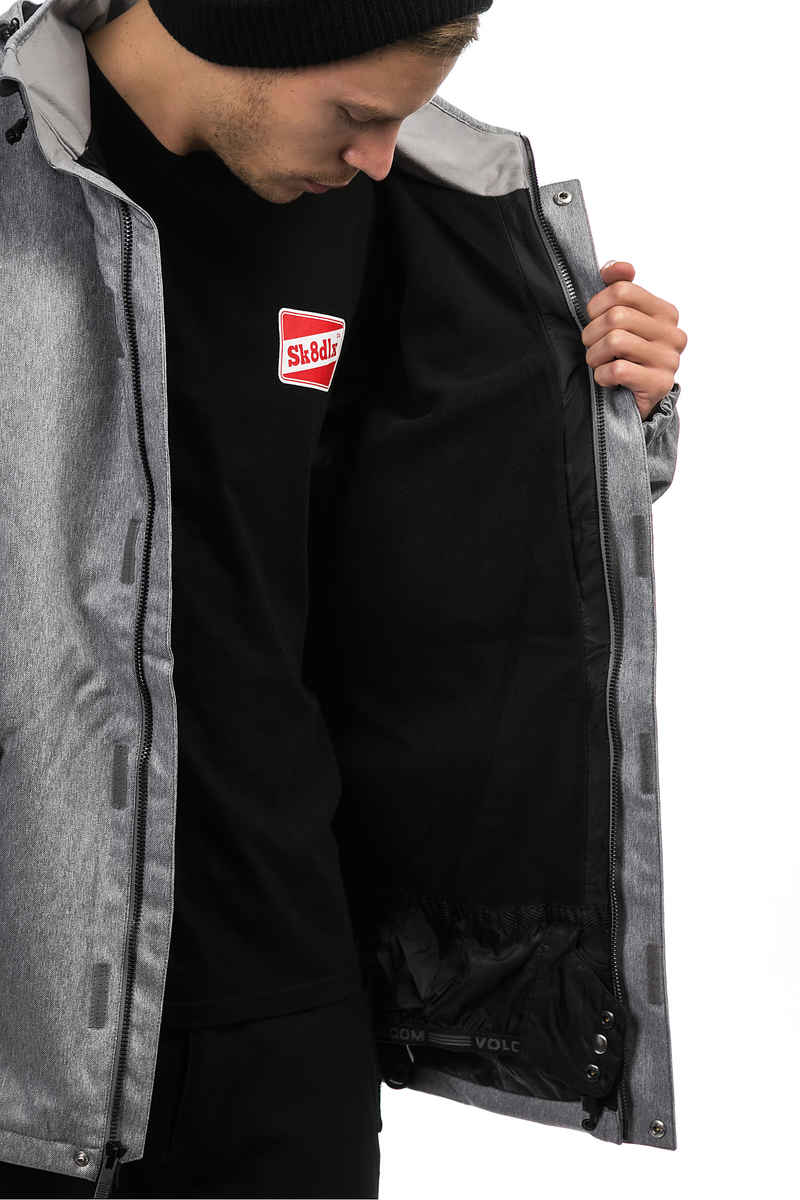Volcom Padron Insulated Snowboard Jacke (heather grey)