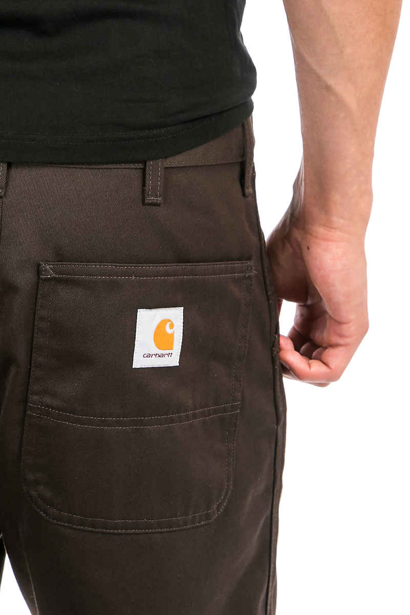 Carhartt WIP Simple Pant Denison Hose (tobacco rinsed)