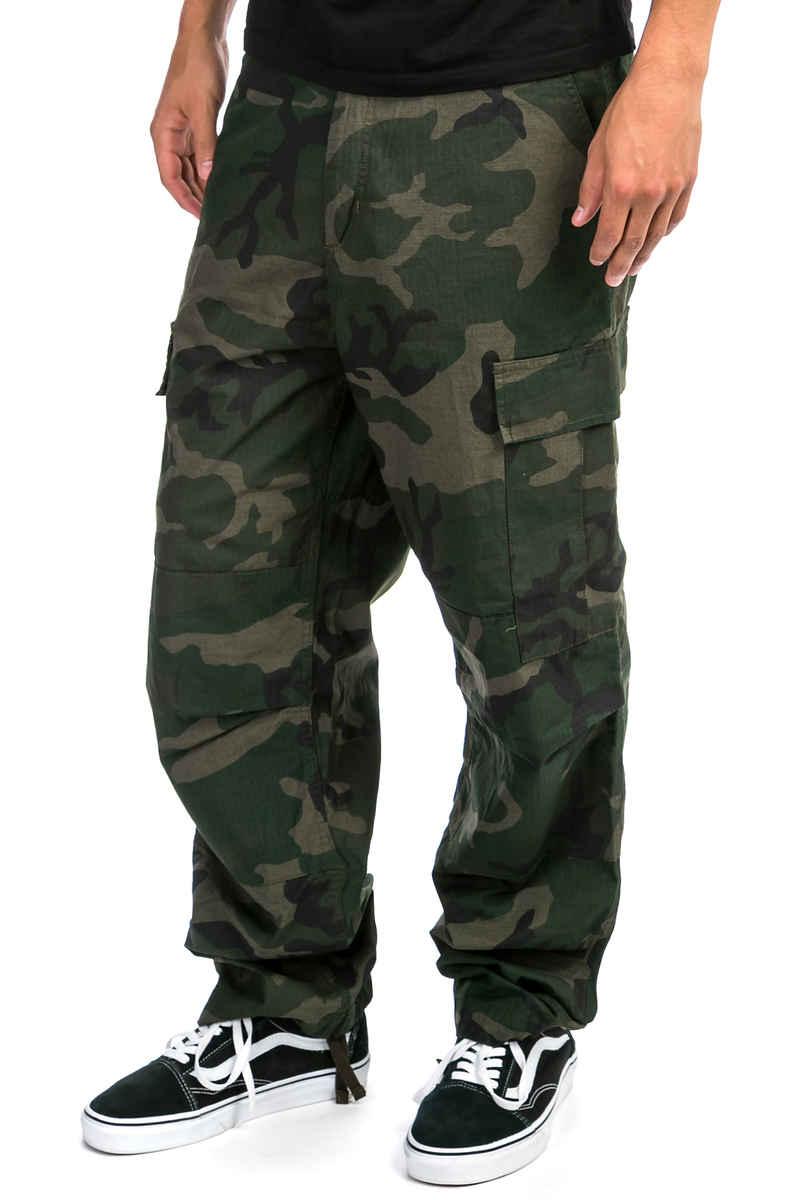 Carhartt WIP Cargo Pant Columbia Pantalons (camo combat green rinsed)