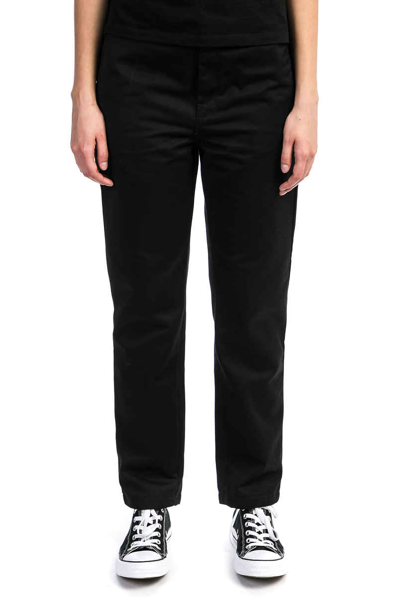 Carhartt WIP W' Master Pant Denison Pantalons women (black rinsed)