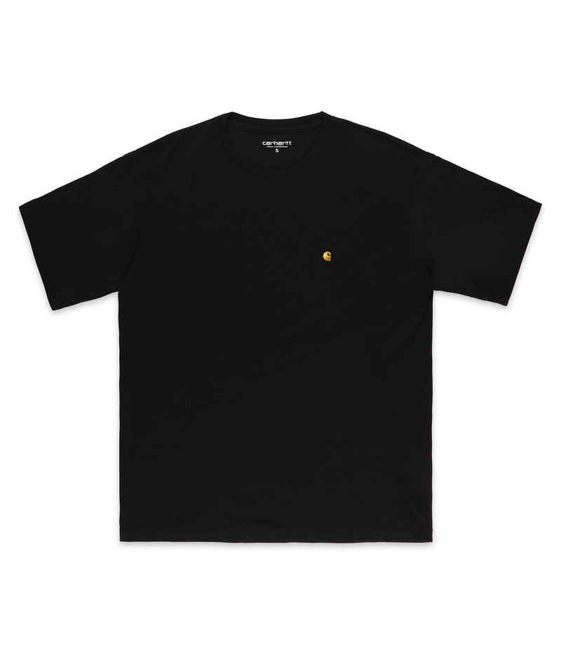 Carhartt WIP W' Chase T-Shirt women (black gold)