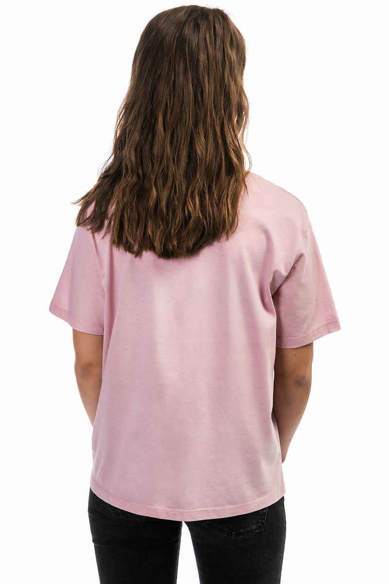 Carhartt WIP W' Temple Stray Pocket T-Shirt women (soft rose white)
