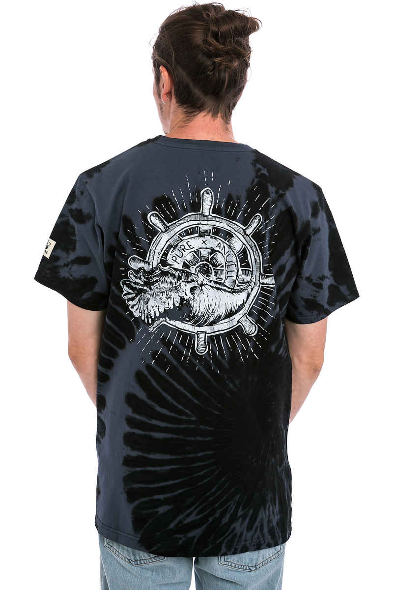 Anuell Pure Steerer T-Shirt (tie dye navy)