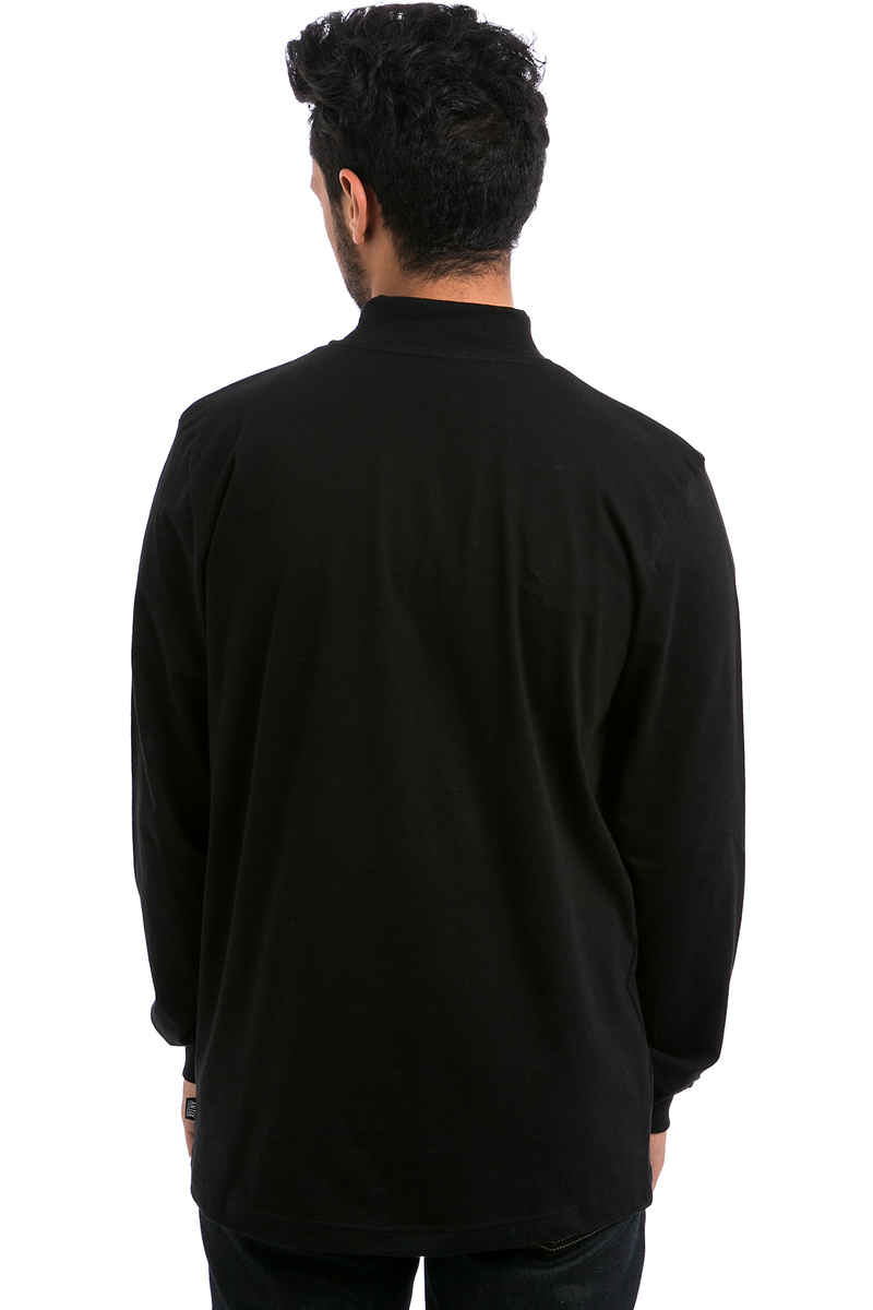 Antix Mock Neck Maglia a maniche lunghe (black)