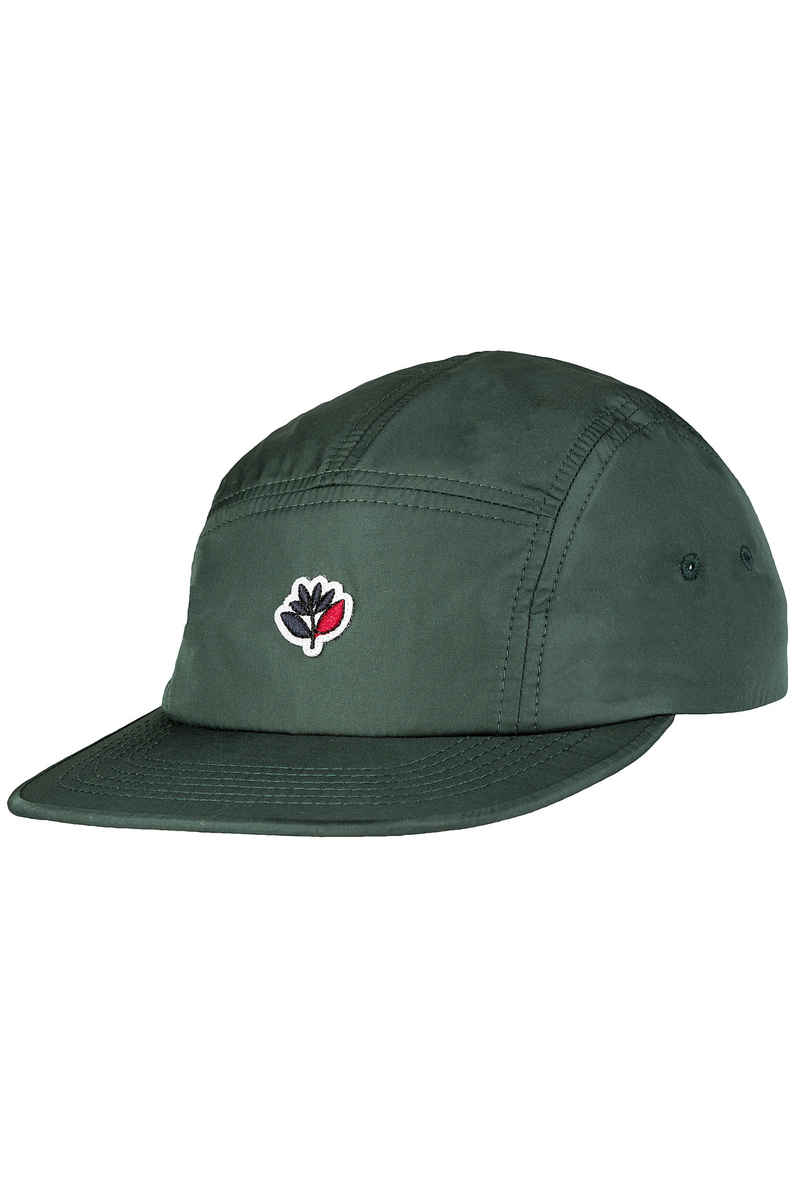 Magenta 5 Panel Gorra (green)