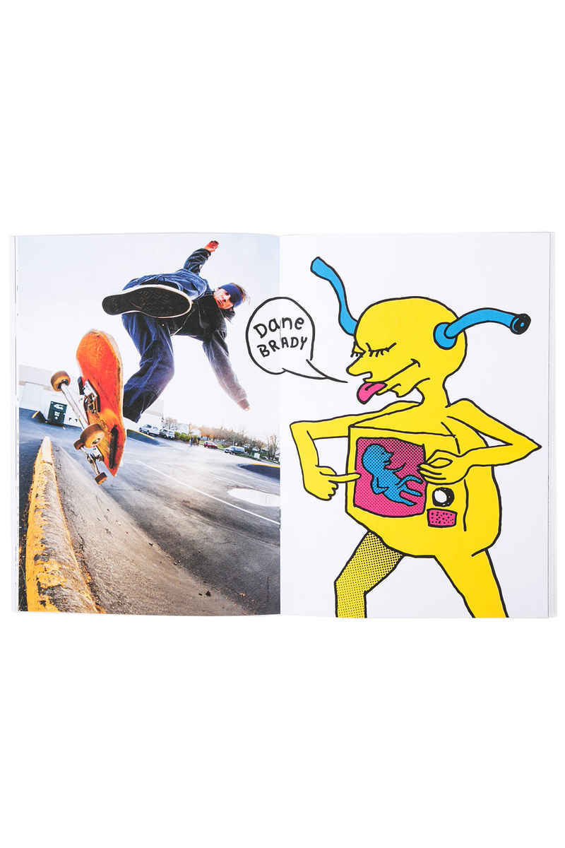 Polar Skateboards x Ron Chatman Menace To Society Zine Buch
