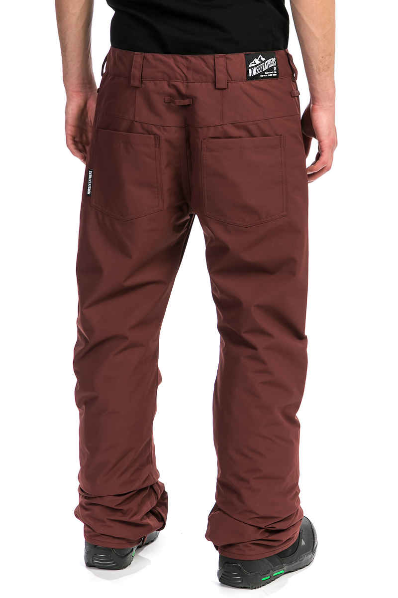 Horsefeathers Cheviot Pantalón Snow (ruby)