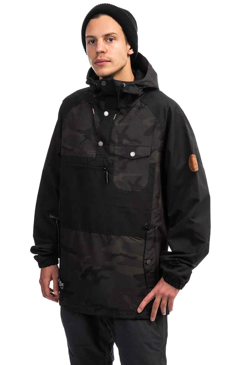 Horsefeathers Recruit Snowboard Jacke (black camo)