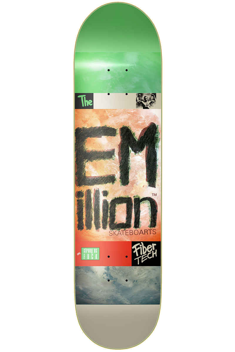 EMillion Strong As Fuck Fibertech 8.375" Planche Skate (multi)