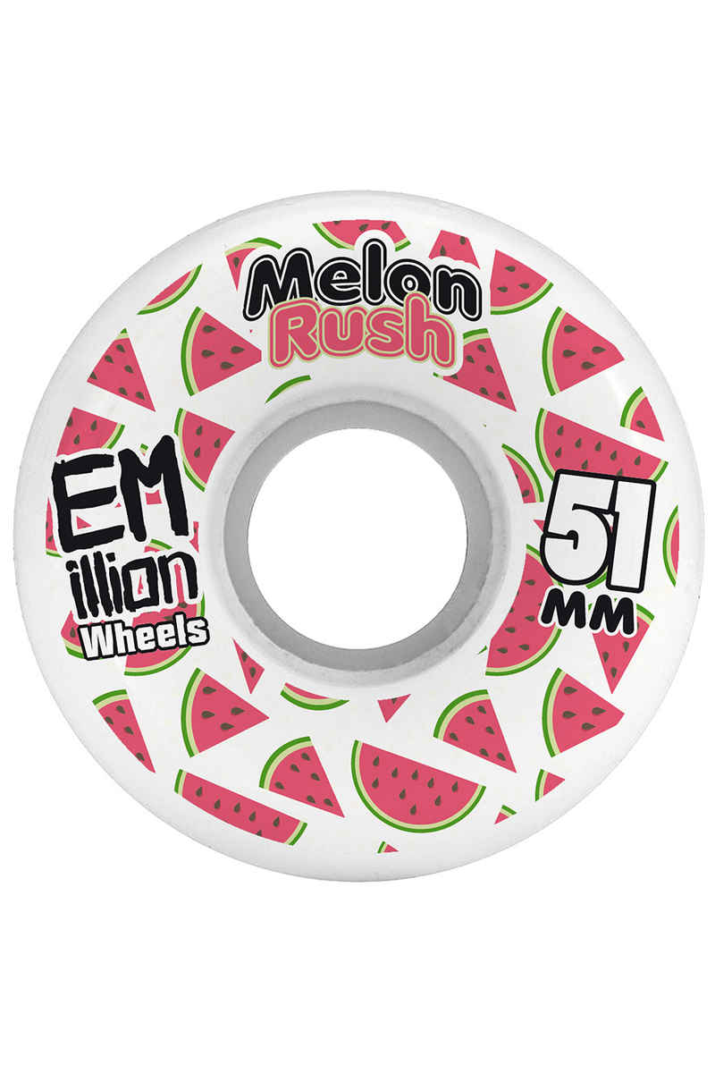 EMillion Melon Rush 51mm Wheels (white) 4 Pack