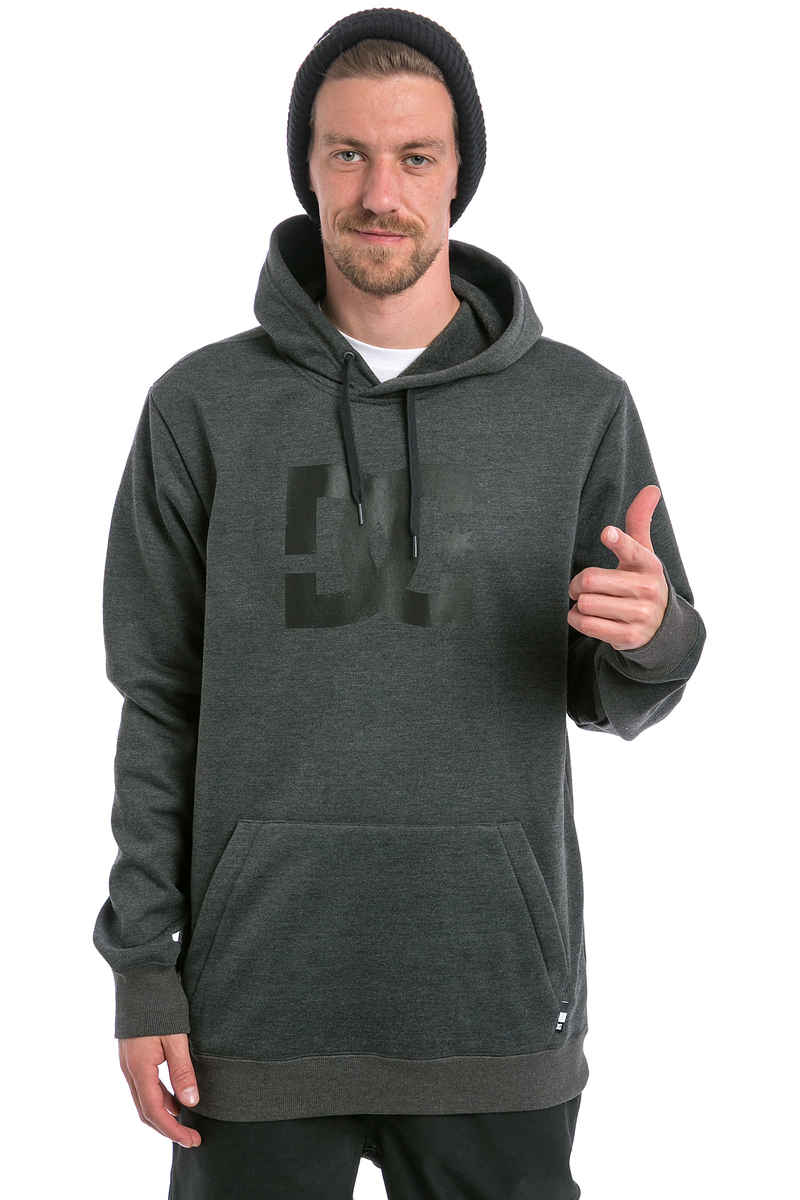 DC Snowstar Snow Hoody (dark shadow heather)