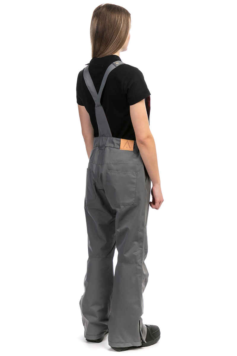 WearColour Ride Bib Snowboard broek women (rock grey)