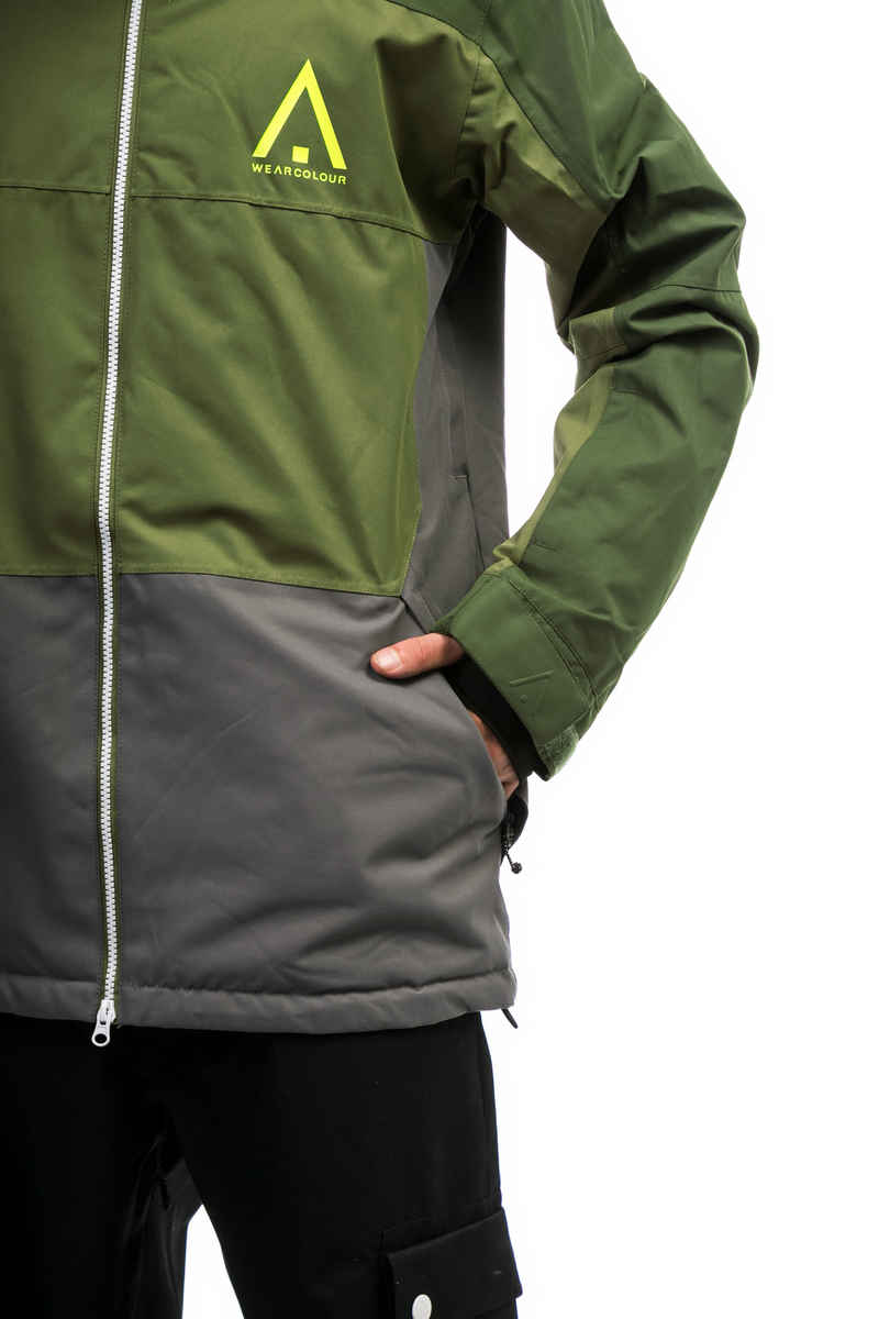 WearColour Field Snowboard Jas (olive green)