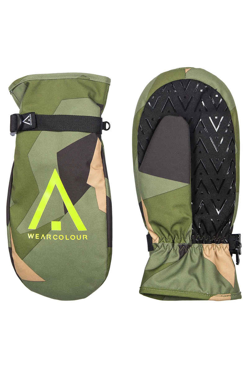 WearColour Mitten Manopla Snow (asymmetric olive)