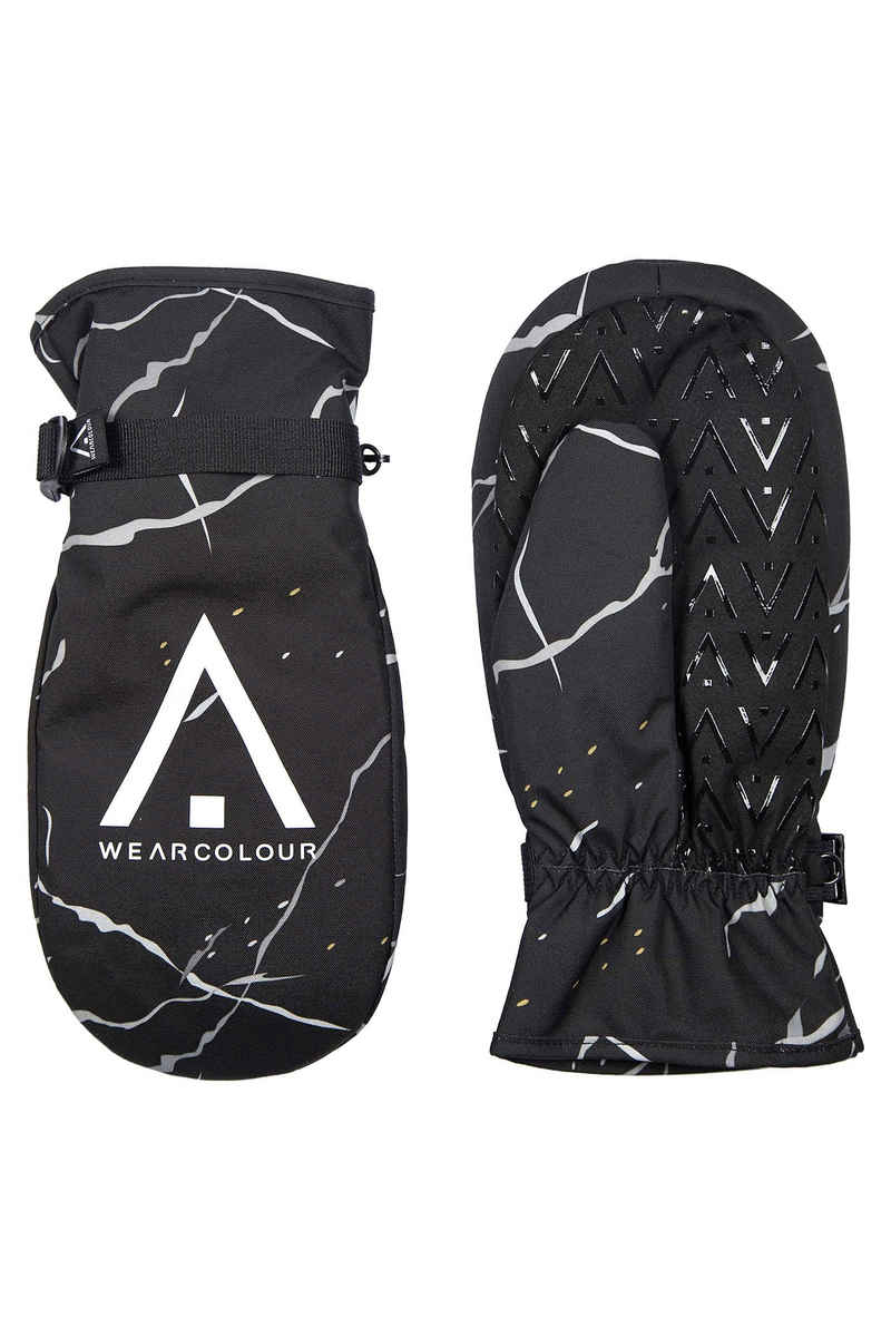 WearColour Mitten Fäustlinge (black marble)