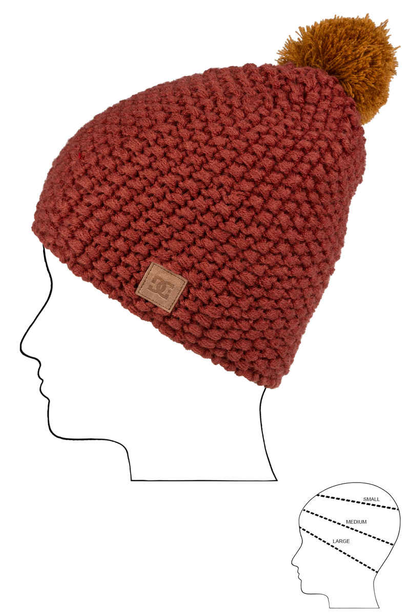 DC Leaf Bonnet women (burnt henna)