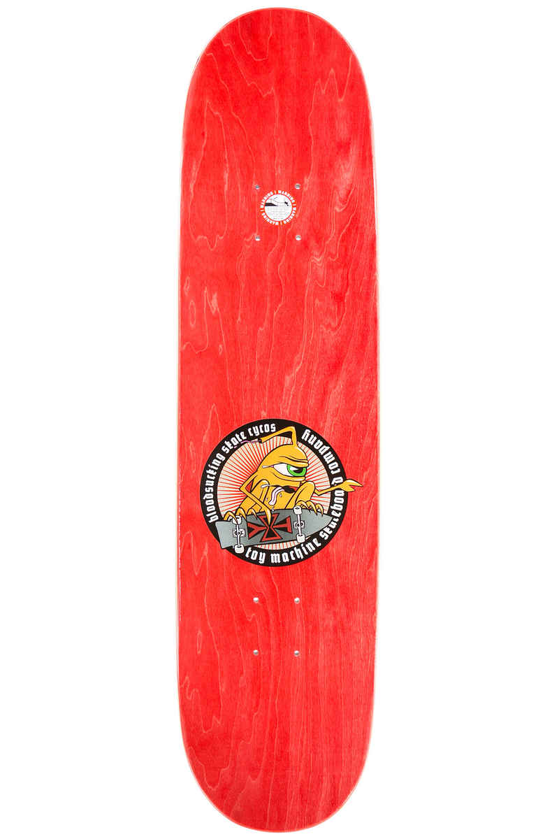 Toy Machine Finger Puppet Skate Date 8" Deck (blue)