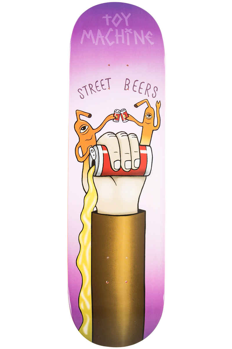 Toy Machine Finger Puppet Street Beers 8.5" Planche Skate (multi)