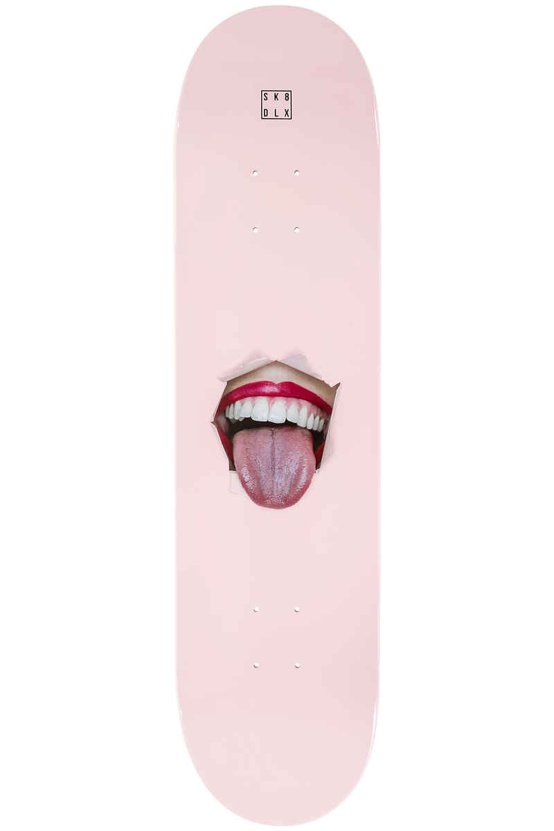 SK8DLX Face Series 8.125" Planche Skate (rose)