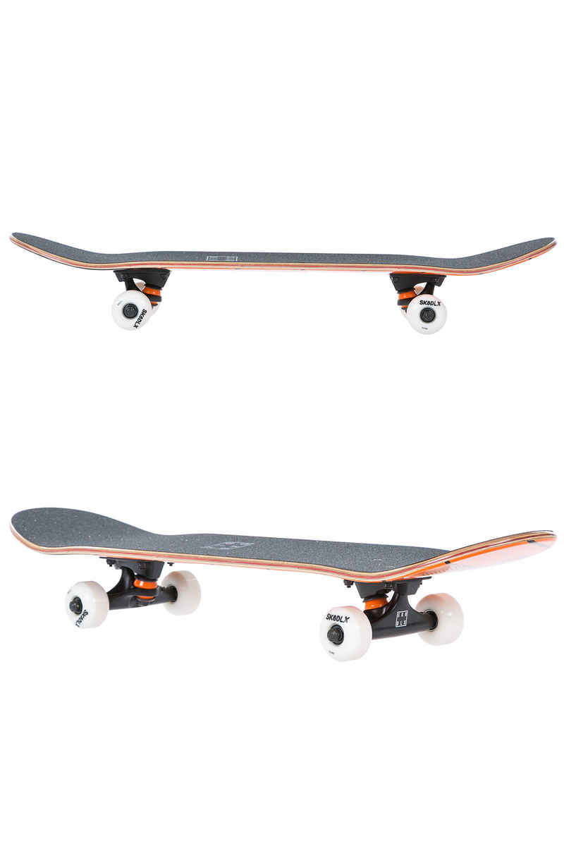 SK8DLX Linus 7" Komplettboard (black orange)