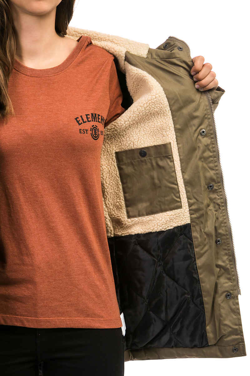 Element Misty Chaqueta women (canteen green)