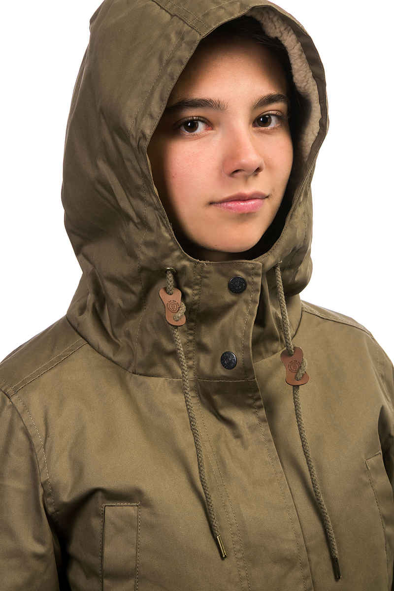 Element Misty Chaqueta women (canteen green)