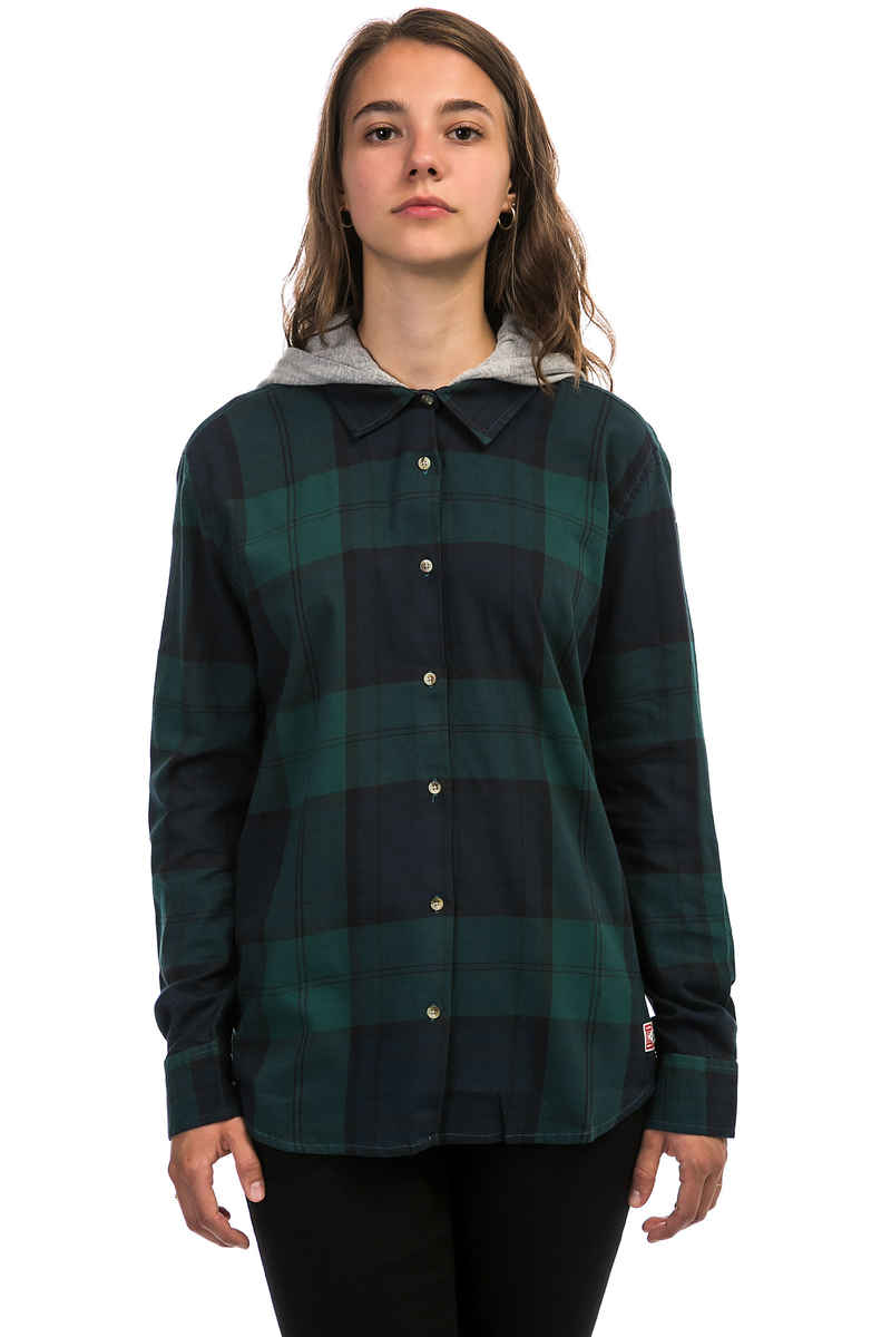 Element Worn Shirt mit Kapuze women (ponderosa green)