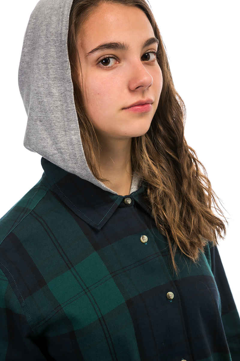 Element Worn Shirt mit Kapuze women (ponderosa green)