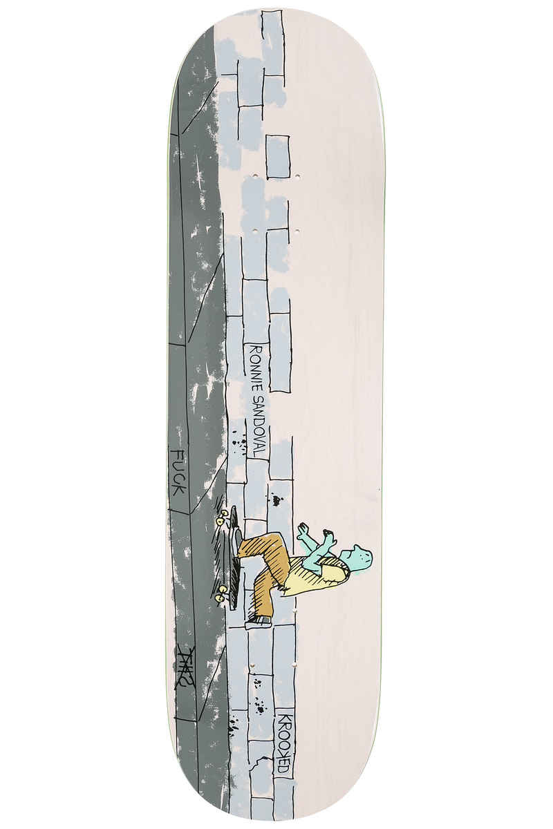 Krooked Sandoval Where The Sidewalk Ends 8.38" Planche Skate