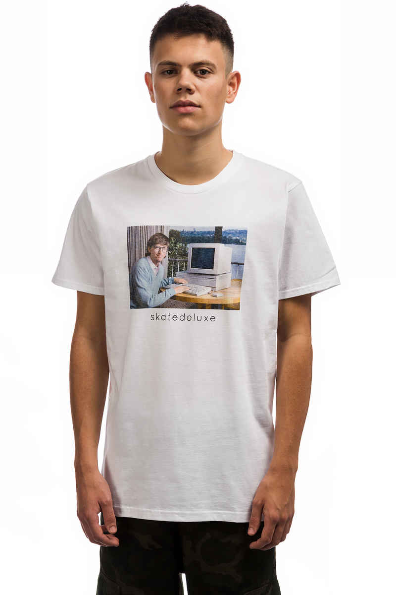 SK8DLX Software T-Shirt (all white)