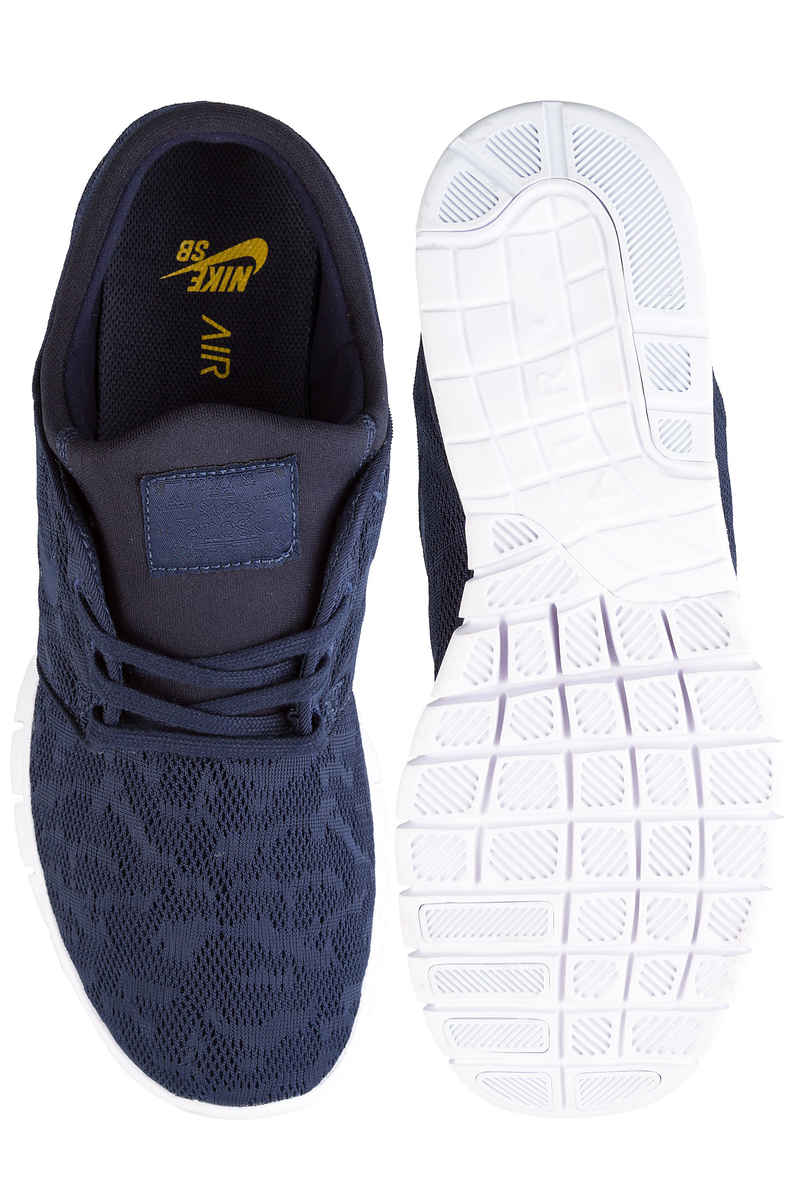 Nike SB Stefan Janoski Max Shoes (obsidian mineral gold)