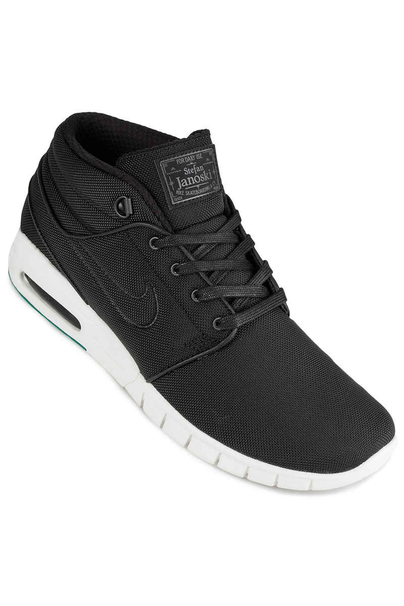 Nike SB Stefan Janoski Max Mid Shoes (black neptune green)
