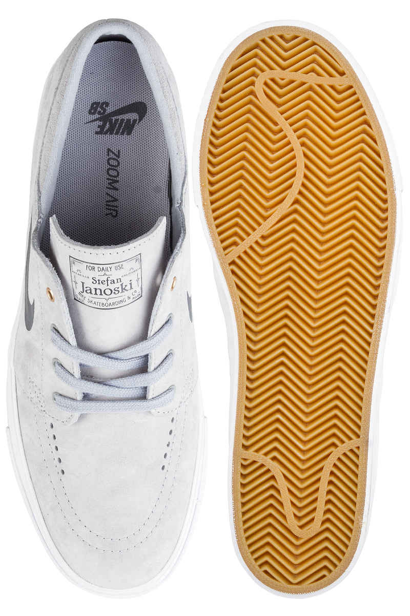 Nike SB Zoom Stefan Janoski Premium HT Chaussure (wolf grey dark grey)