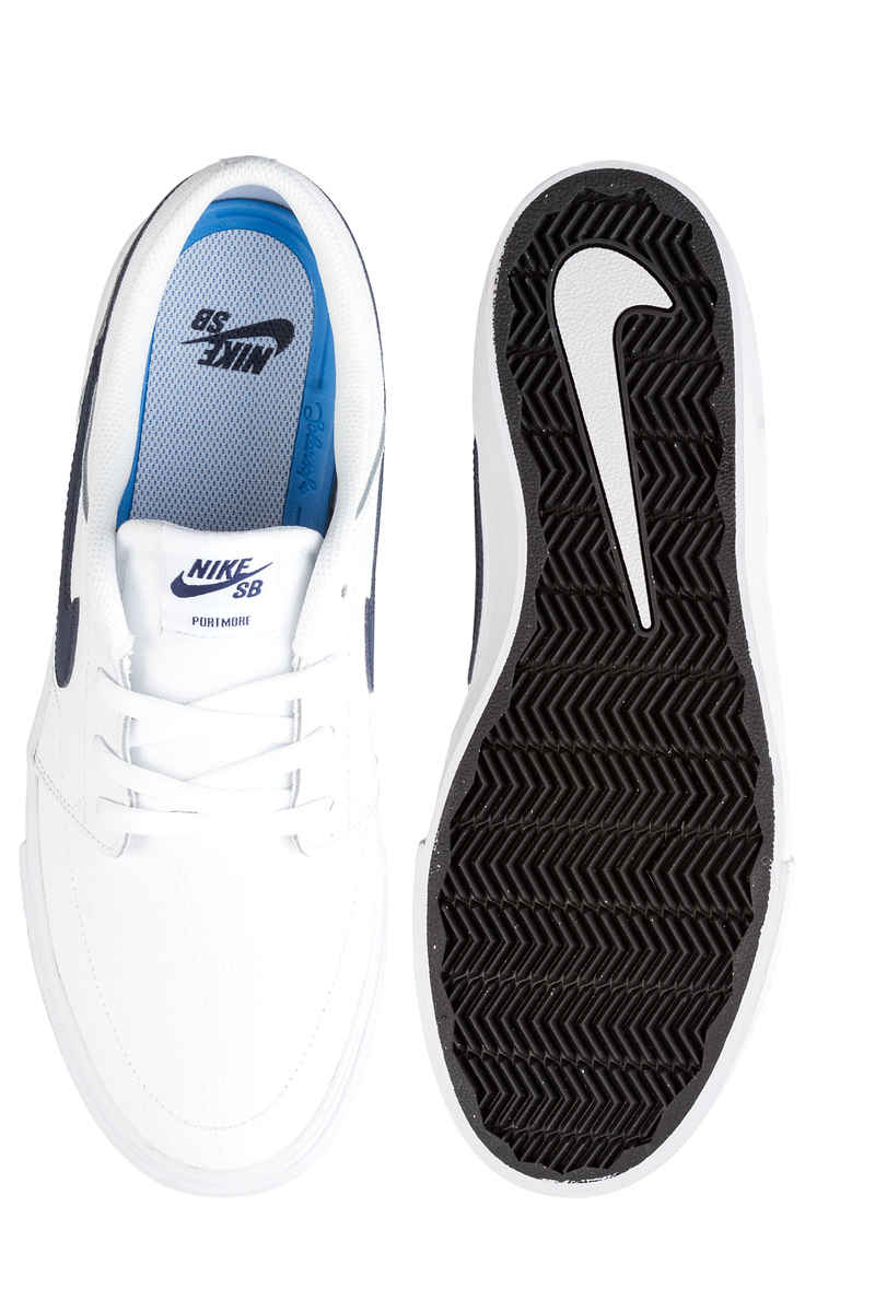 Nike SB Solarsoft Portmore II Premium Schuh (white obsidian)