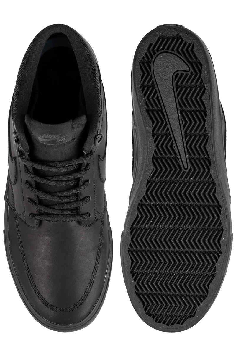 Nike SB Solarsoft Portmore II Mid Bota Shoes (black)