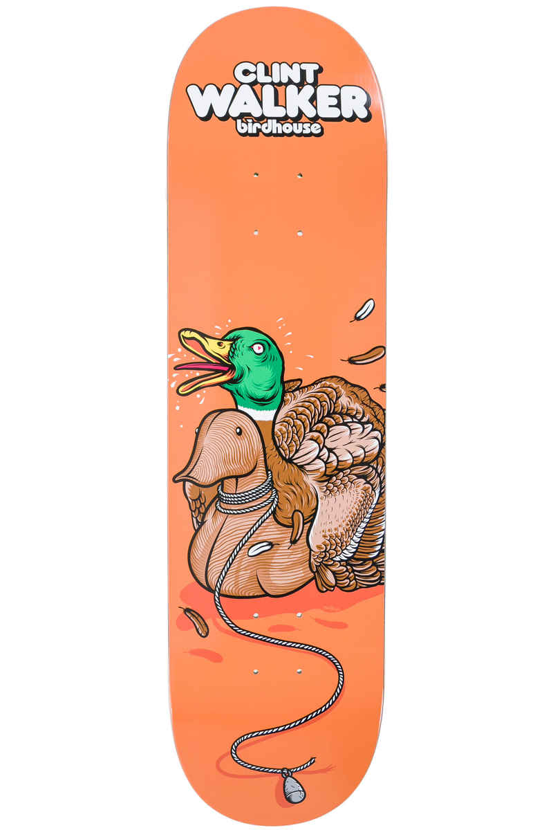 Birdhouse Walker Fowl 8.125" Deck (orange)
