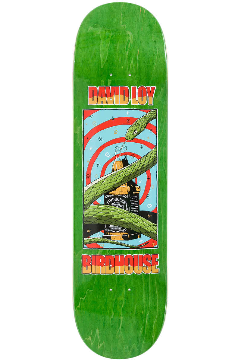 Birdhouse Loy Whiskey Snake 8.38" Deck (green)
