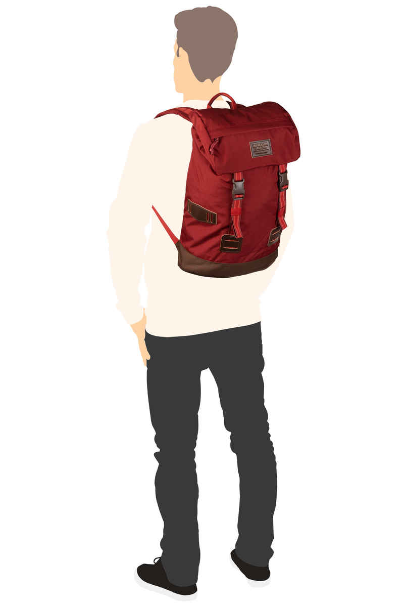 Burton Tinder Rucksack 25L (fired brick triple ripstop cordu)