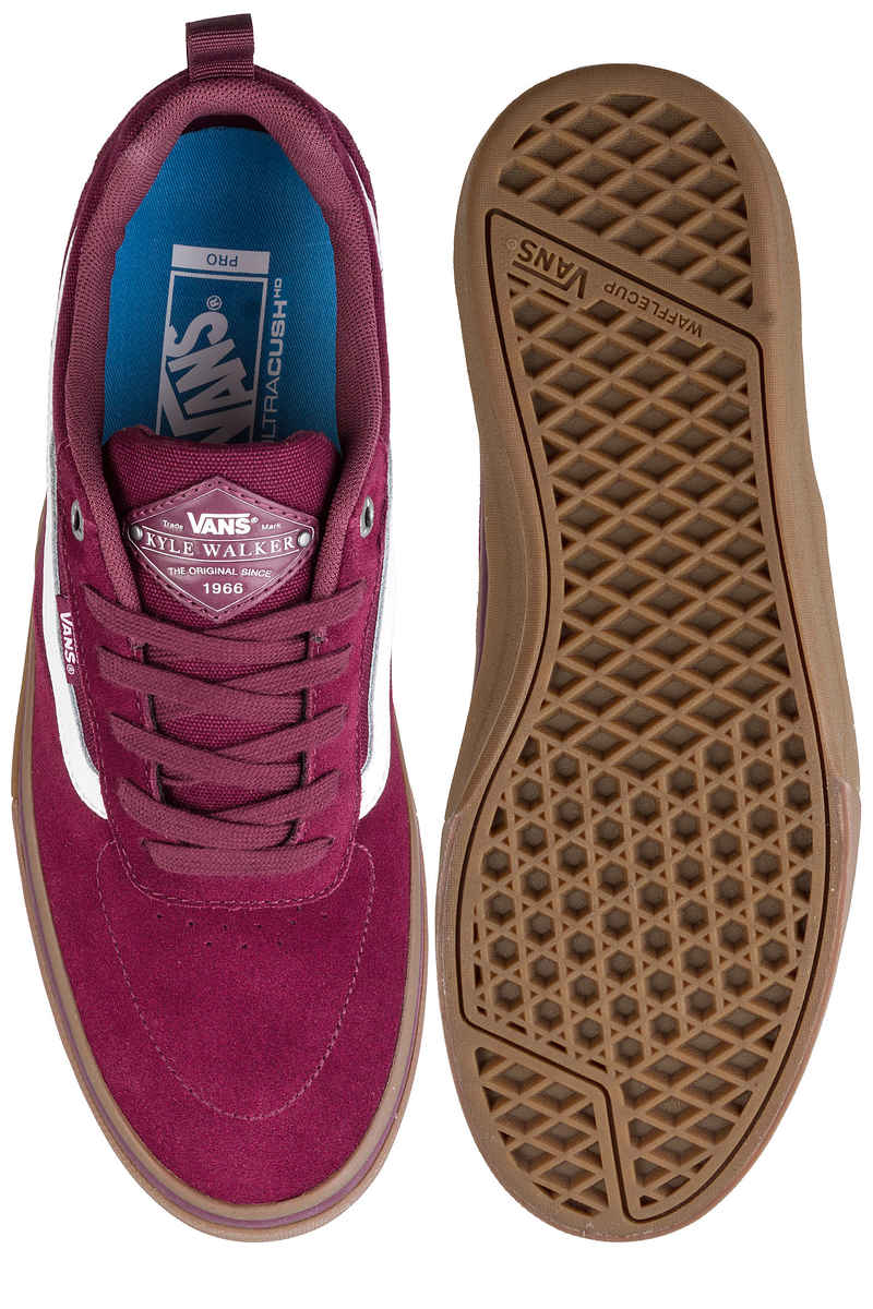Vans Kyle Walker Pro Schuh (burgundy white gum)