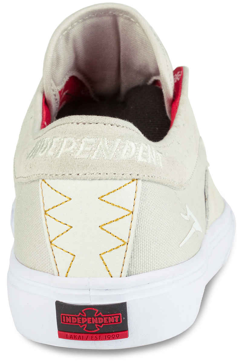 Lakai x Independent Riley Hawk Suede Chaussure (white)