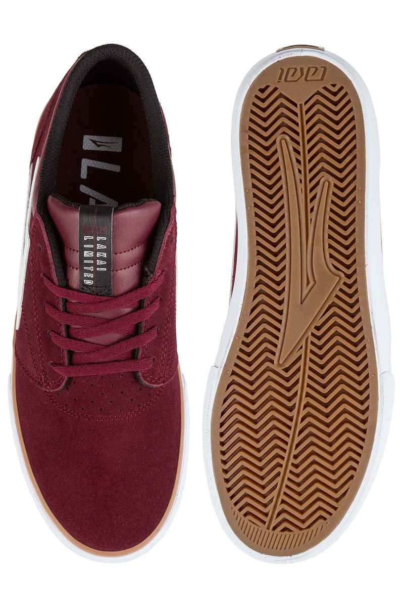 Lakai Griffin Suede Chaussure (burgundy)
