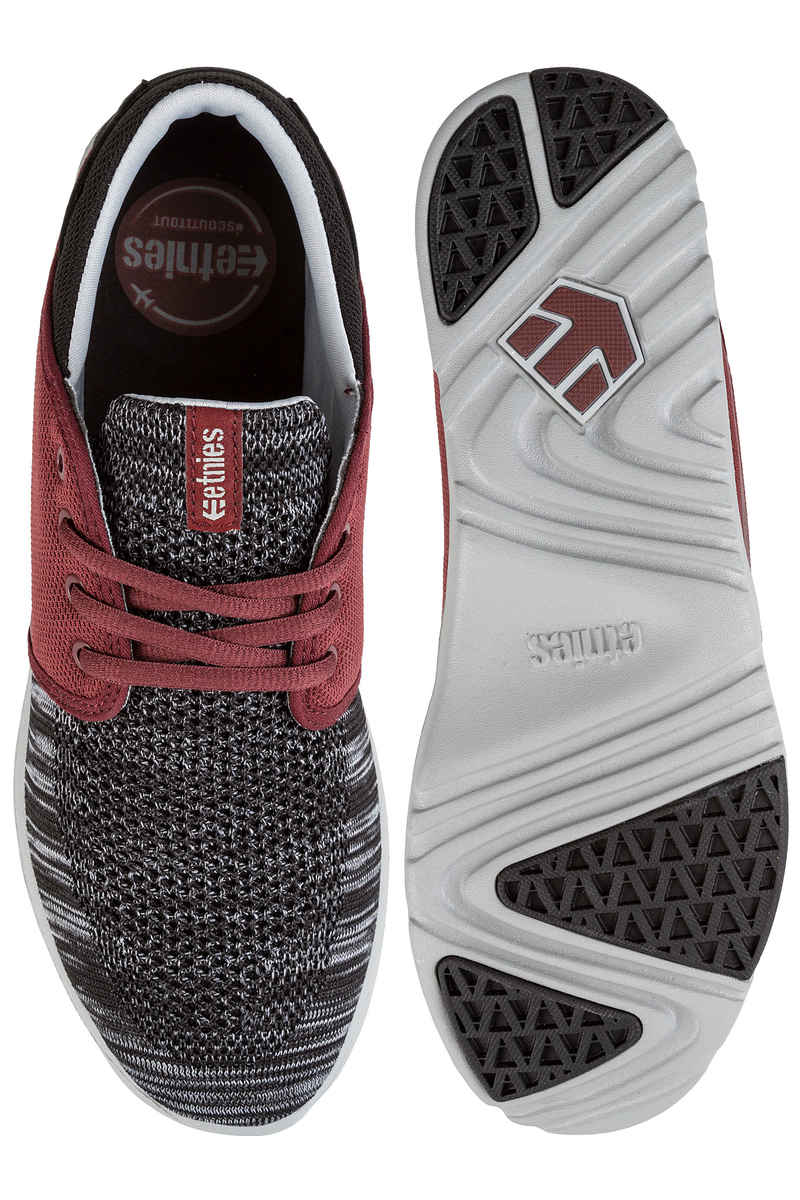 Etnies Scout YB Zapatilla (black grey red)