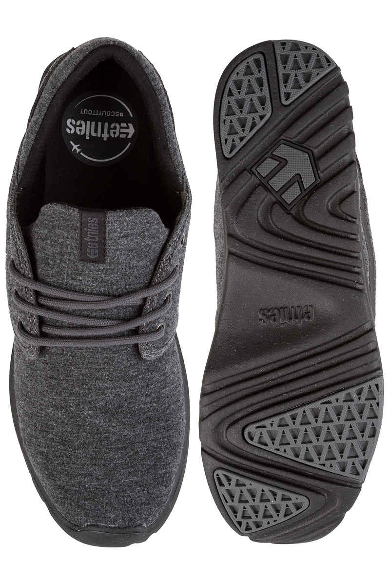 Etnies Scout Schoen (black grey silver)