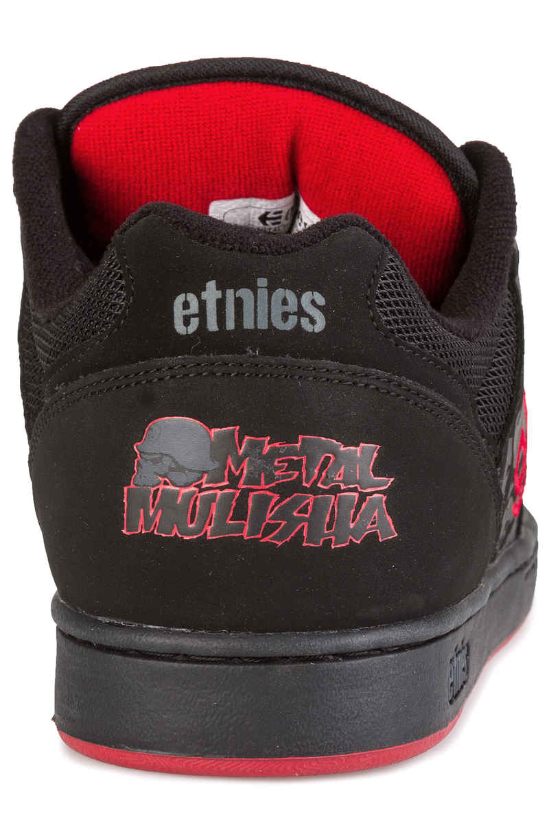 Etnies Metal Mulisha Swivel Schoen (black black red)