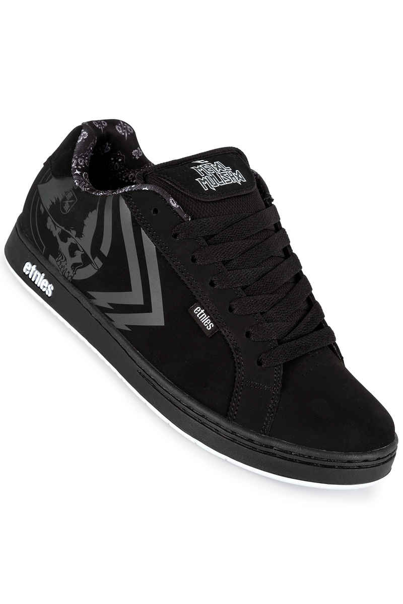 Etnies Metal Mulisha Fader Schoen (black white)