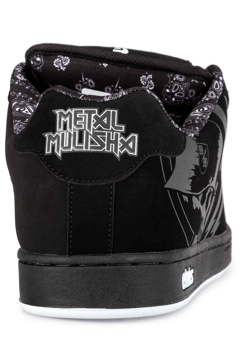 Etnies Metal Mulisha Fader Schoen (black white)