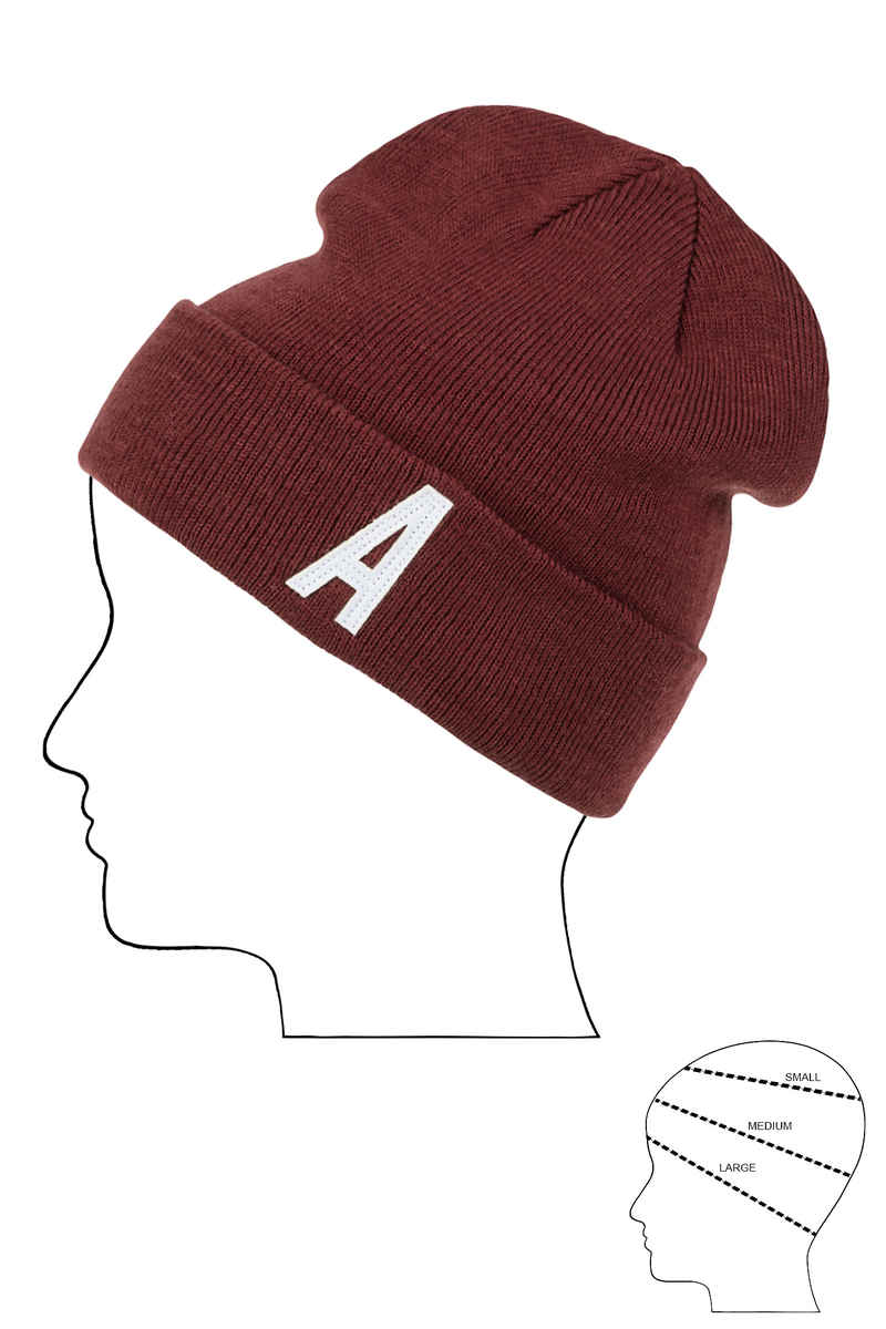 Antix Alpha Mütze (burgundy)