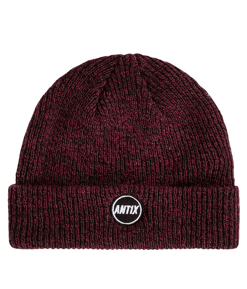 Antix Orbit Beanie (heather burgundy)