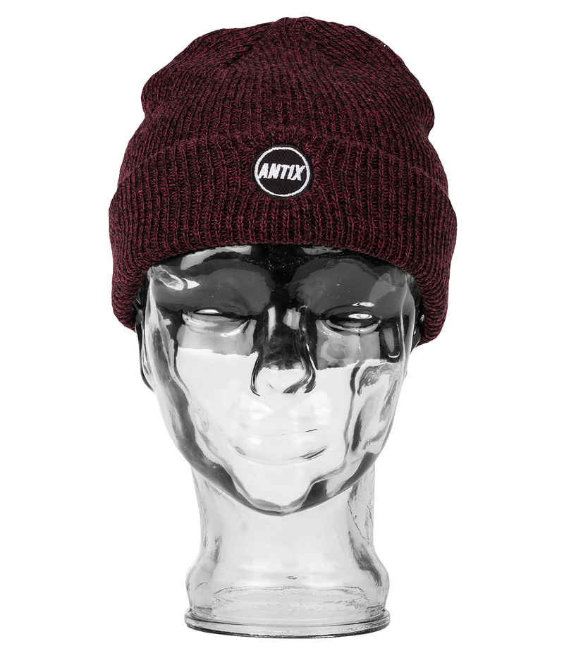 Antix Orbit Beanie (heather burgundy)