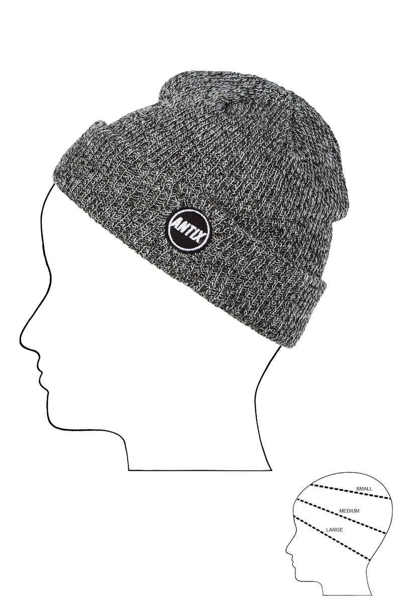 Antix Orbit Mütze (heather grey)